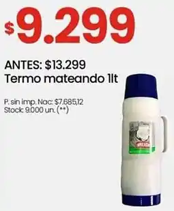 Changomas Termo mateando oferta