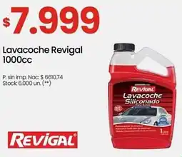 Changomas Lavacoche Revigal oferta