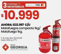 Changomas Matafuegos compacto / Matafuego oferta