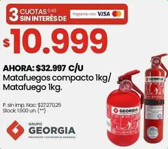 Changomas Matafuegos compacto / Matafuego oferta