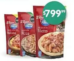 Supermercados Buenos Días Salsa lista ARCOR toda la variedad oferta