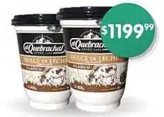 Supermercados Buenos Días Dulce de leche EL QUEBRACHAL oferta