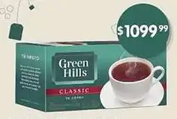 Supermercados Buenos Días Té clásico GREEN HILLS oferta