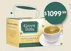 Supermercados Buenos Días Té de manzanilla GREEN HILLS oferta