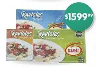 Supermercados Buenos Días Ravioles DANAL en caja oferta