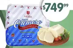 Supermercados Buenos Días Queso Cremoso LAS TRES oferta