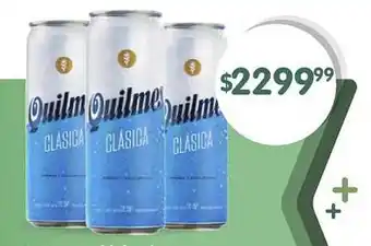 Supermercados Buenos Días Cerveza clásica lata QUILMES oferta