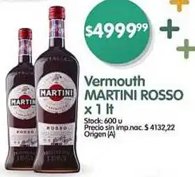 Supermercados Buenos Días Vermouth MARTIN ROSSO oferta