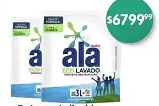 Supermercados Buenos Días Detergente líquido ALA doy pack oferta