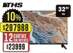 Coto Smart THS TV LED 32" HD THS32HD24A Android TV oferta