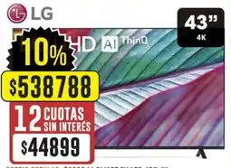 Coto Smart  LG TV LED 43" 4K 43UR8750PSA oferta