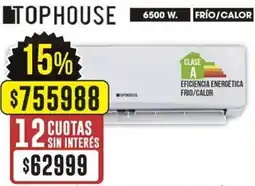 Coto Tophouse Aire acondicionado split frío / calor THS65WCCR oferta