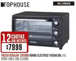 Coto Tophouse horno eléctrico TH30M19N oferta