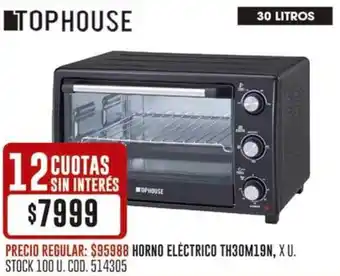 Coto Tophouse horno eléctrico TH30M19N oferta