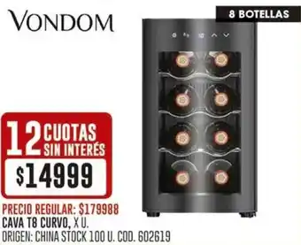 Coto Vondom Cava T8 Curvo oferta