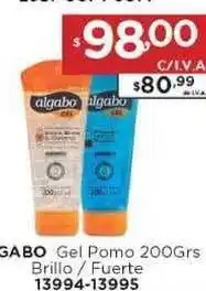 Hipermay Algabo Gel Pomo Brillo / Fuerte 200grs oferta