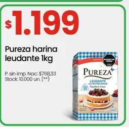 Changomas Pureza harina leudante 1kg oferta