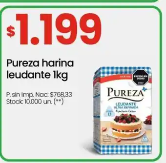 Changomas Pureza harina leudante 1kg oferta