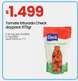 Changomas Tomate triturado Check doypack 970gr oferta