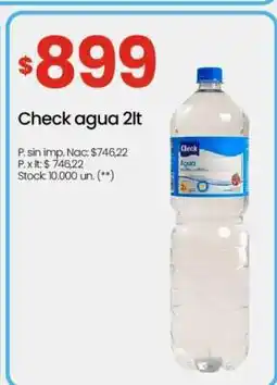 Changomas Check agua 2lt oferta