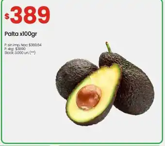 Changomas Palta x100gr oferta