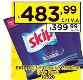 Hipermay Skip D/Liq Regular Doy Pack 3000cc. oferta