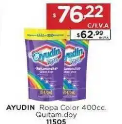 Hipermay Ayudin Ropa Color Quitam Doy 400cc. oferta