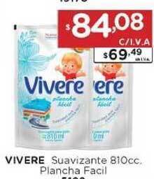 Hipermay Vivere Suavizante Plancha Facil 810cc. oferta