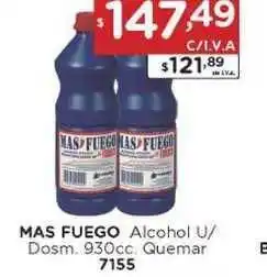 Hipermay Mas Fuego Alcohol U/Dosm Quemar 930cc. oferta