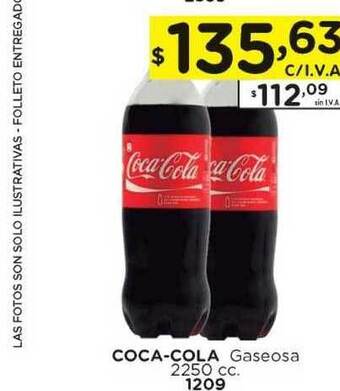 Hipermay Coca-Cola Gaseosa 2250cc. oferta