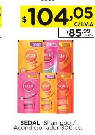 Hipermay Sedal Shampoo / Acondicionador 300cc. oferta