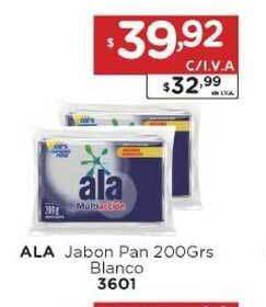 Hipermay Ala Jabon Pan Blanco 200grs oferta