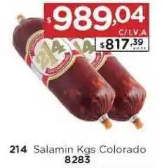 Hipermay 214 Salamin Colorado Kgs oferta