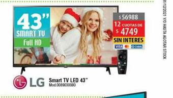 Casa Silvia Lg Smart Tv Led 43 oferta