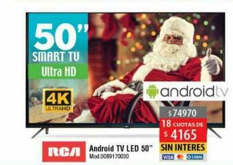 Casa Silvia Android Tv Led 50 oferta