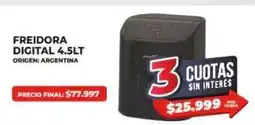 Supermayorista Vital Freidora Digital 4.5LT oferta