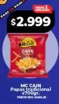 Supermayorista Vital MC CAIN Papas tradicional x700gr oferta