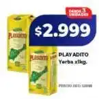 Supermayorista Vital PLAYADITO Yerba x1kg oferta