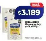 Supermayorista Vital HELLMANNS Mayonesa doy pack x950gr oferta