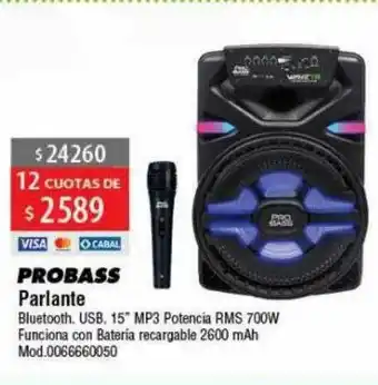 Casa Silvia Probass Parlante oferta