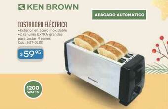 Cuotas del Sur Tostadora Eléctrica Ken Brown oferta