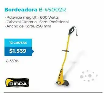 Bordeadora B-45002r Dibra
