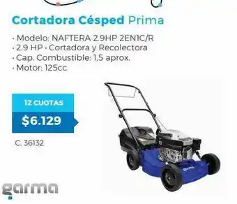 Pardo Hogar Cortadora Césped Prima Garma oferta