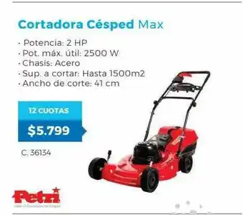 Cortadora Césped Max Petri