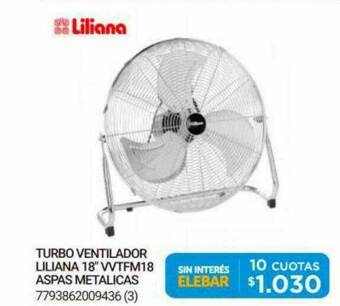 Punto Blu Turbo Ventilador Liliana 18 oferta