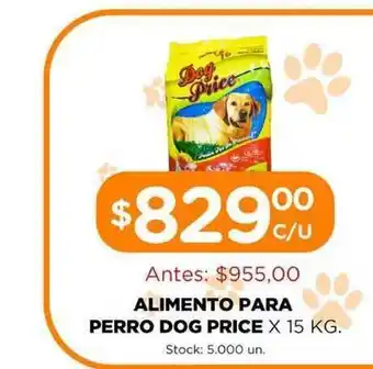 Super MAMI Alimento Para Perro Dog Price x 15Kg. oferta