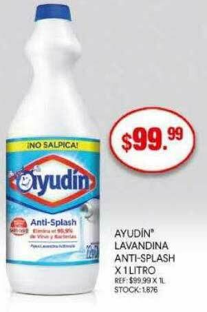 Supermercados Todo Ayudin Lavandina Anti-splash oferta