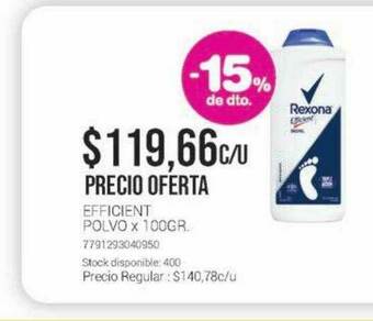 Efficient Polvo -15% De Dto.