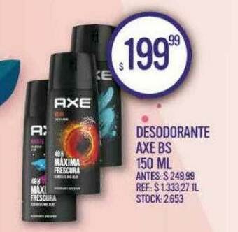 Supermercados Todo Desodorante Axe Bs oferta