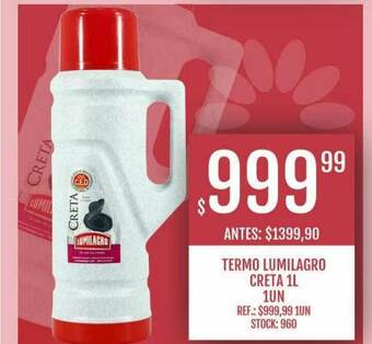 Termo Lumilagro Creta